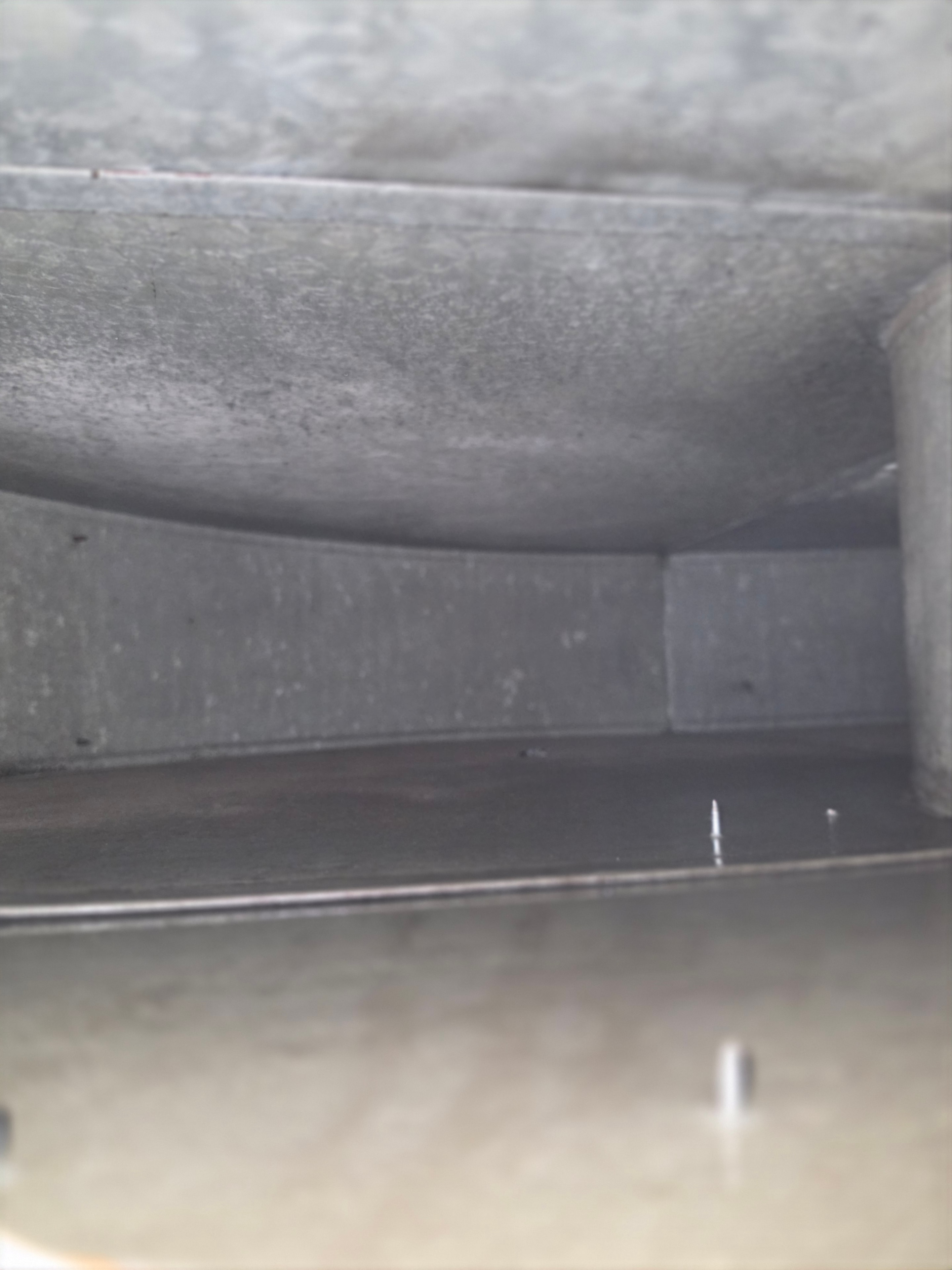 Clean duct interior after professional cleaning — Princeton NJ