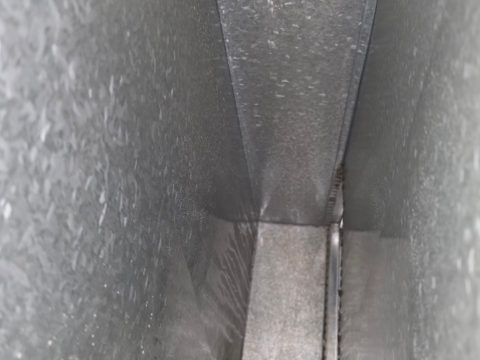 Vertical air duct after cleaning — Brick, NJ